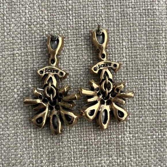 J Crew Wedding Earrings Vintage Glamor - Picture 2 of 3